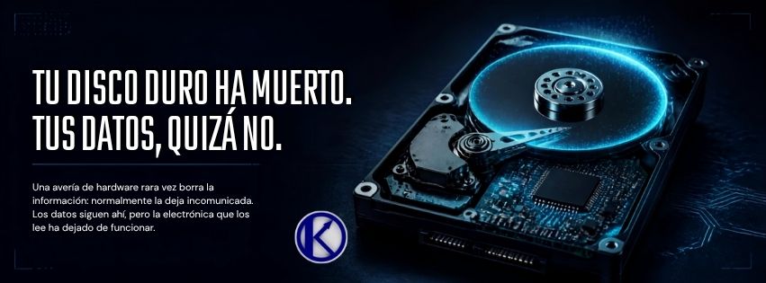 Recuperación de datos tras una avería de hardware: qué se puede salvar y qué no