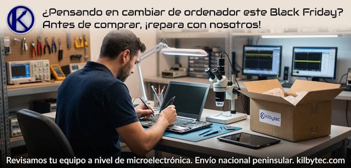 Black Friday: cuándo reparar tu ordenador sale mejor que comprar uno nuevo